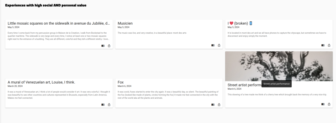 Stories with social and emotional value